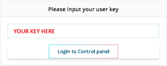 Proxy Panel with One Key Access